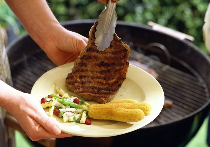 Barbecued-Steak