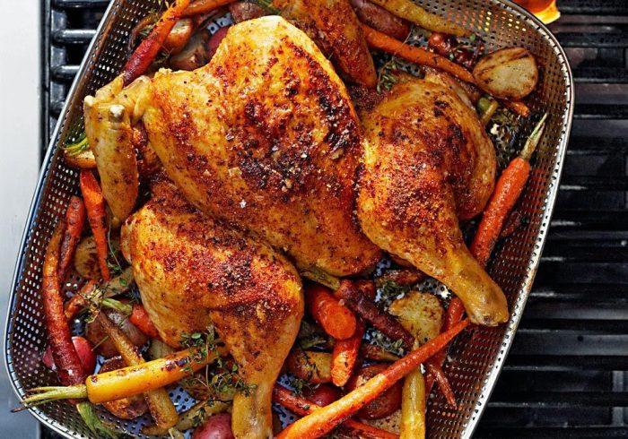 Spatchcock-chicken