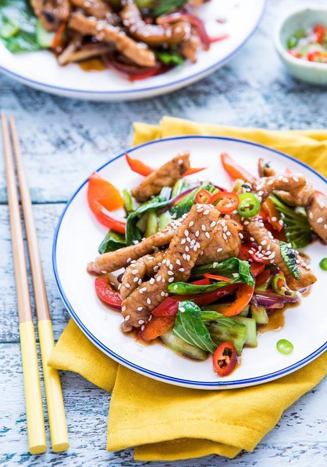 pork stir
